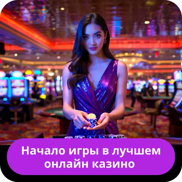 Начало игры в лучшем онлайн казино