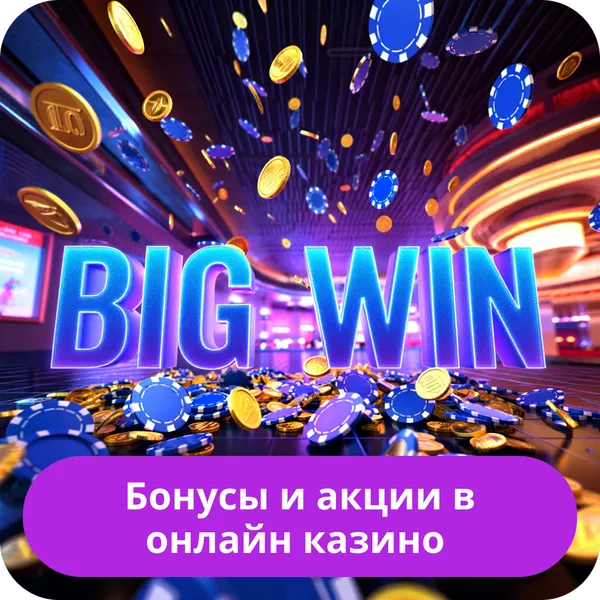 Бонусы и акции в онлайн казино